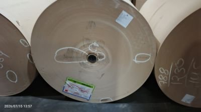 Damaged Stock of Paper Rolls